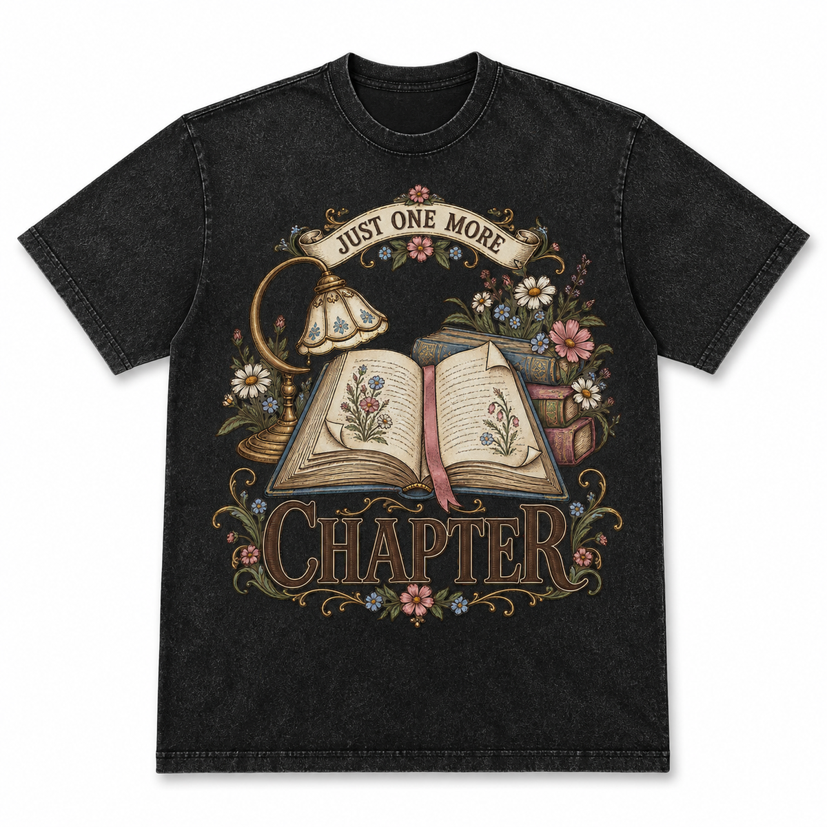 Just One More Chapter Vintage Tee