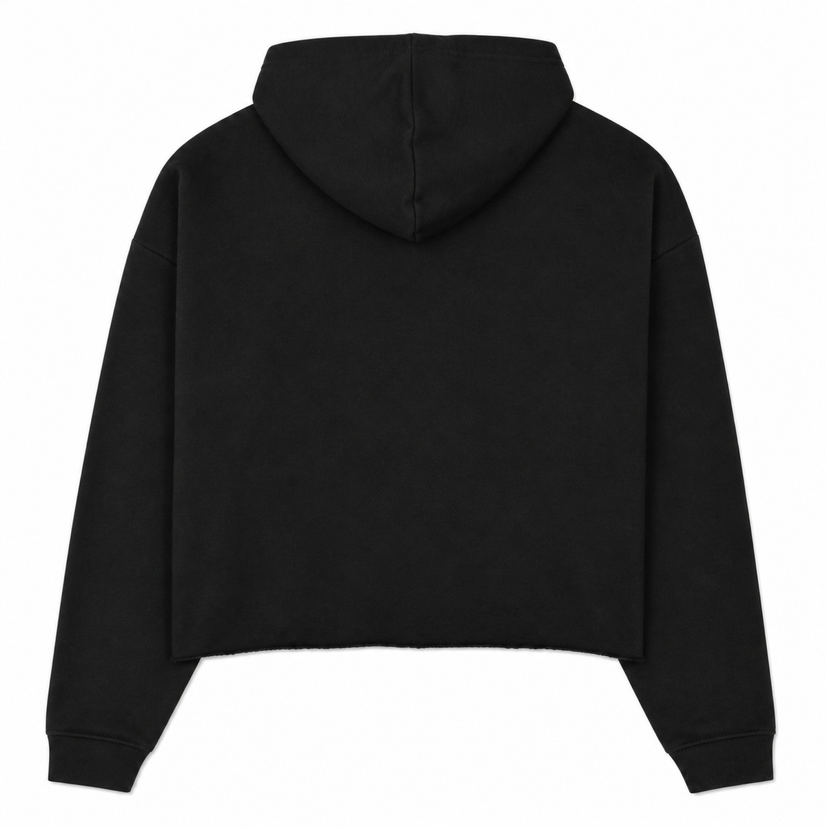 Cute But Cursed Crop Hoodie